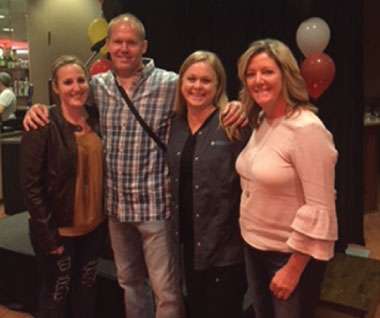 Pictured: Marc Wright with Missouri Cancer Associates Staff